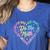 Do The Math Multiply Love Add Hope Math Teacher Tie Dye Women's Heather T-Shirt Heather True Royal Do The Math Multiply Love Add Hope Math Teacher Tie Dye Women's Heather T-Shirt Heather True Royal