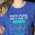 Math Puns Are a Sine Of Genius Math Teacher T-Shirt Women's Heather T-Shirt Heather True Royal Math Puns Are a Sine Of Genius Math Teacher T-Shirt Women's Heather T-Shirt Heather True Royal