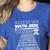 Come To The Math Side We Have Pie Shirt Pi Day Teacher Women's Heather T-Shirt Heather True Royal Come To The Math Side We Have Pie Shirt Pi Day Teacher Women's Heather T-Shirt Heather True Royal