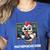 Math Teacher Chicken Mathemachicken Pun Women's Heather T-Shirt Heather True Royal Math Teacher Chicken Mathemachicken Pun Women's Heather T-Shirt Heather True Royal