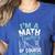 Im A Math Teacher Of Course I Have Problems Teacher Women's Heather T-Shirt Heather True Royal Im A Math Teacher Of Course I Have Problems Teacher Women's Heather T-Shirt Heather True Royal