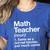 Math Teacher Definition Back To School First Day Women's Heather T-Shirt Heather True Royal Math Teacher Definition Back To School First Day Women's Heather T-Shirt Heather True Royal