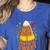 Math Teacher Halloween Costume Trick Or Treat Math Sweet Women's Heather T-Shirt Heather True Royal Math Teacher Halloween Costume Trick Or Treat Math Sweet Women's Heather T-Shirt Heather True Royal