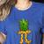 Math Teacher Hawaiian Shirts Pineapple Pi Day Symbol Women's Heather T-Shirt Heather True Royal
