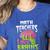Math Teachers Love Brains Zombie Teacher School Halloween Women's Heather T-Shirt Heather True Royal
