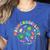 Meowcrobiology Cats Microbiology Science Teacher Women's Heather T-Shirt Heather True Royal Meowcrobiology Cats Microbiology Science Teacher Women's Heather T-Shirt Heather True Royal