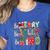 Be Merry Be Jolly Be Kind Merry Christmas Teacher Xmas PJs Women's Heather T-Shirt Heather True Royal Be Merry Be Jolly Be Kind Merry Christmas Teacher Xmas PJs Women's Heather T-Shirt Heather True Royal