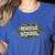 Middle School Camo Retro Back To School Teachers Women's Heather T-Shirt Heather True Royal