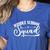 Middle School Squad Teacher Women's Heather T-Shirt Heather True Royal Middle School Squad Teacher Women's Heather T-Shirt Heather True Royal