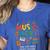 Music Teacher Music Sing Play Dance Choir Piano Women's Heather T-Shirt Heather True Royal