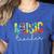Music Teacher Tie Dye Appreciation Day Hello Back To School Men Women Women's Heather T-Shirt Heather True Royal Music Teacher Tie Dye Appreciation Day Hello Back To School Men Women Women's Heather T-Shirt Heather True Royal
