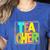Neon Retro Teacher Cute Teacher Team New Teacher Back To Sch Women's Heather T-Shirt Heather True Royal Neon Retro Teacher Cute Teacher Team New Teacher Back To Sch Women's Heather T-Shirt Heather True Royal