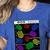 Nerdy Forms Nanotubes Chemistry Teacher Geek Women's Heather T-Shirt Heather True Royal