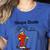 Nerdy Slope Dude Geometry Algebra Math Teacher Women's Heather T-Shirt Heather True Royal
