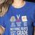 Nothing Beats 1st Grade Back To School Kids Teachers Women's Heather T-Shirt Heather True Royal Nothing Beats 1st Grade Back To School Kids Teachers Women's Heather T-Shirt Heather True Royal