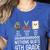 Nothing Beats 4th Grade Back To School Kids Teachers Women's Heather T-Shirt Heather True Royal