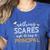 Nothing Scares Me I'm A Principal Teacher Halloween School For Men Women Kids Women's Heather T-Shirt Heather True Royal