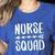Nurse Squad Shirt Teacher Student Nursing Team For Men Women Girls Kids Women's Heather T-Shirt Heather True Royal