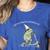 Off To Teach Preschool Pre-K Teacher Back To School Frog Women's Heather T-Shirt Heather True Royal