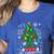Oh Chemistree Scientist Chemical Christmas Xmas Teacher Women's Heather T-Shirt Heather True Royal Oh Chemistree Scientist Chemical Christmas Xmas Teacher Women's Heather T-Shirt Heather True Royal
