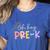 Oh Hey Pre K Student Teacher Happy First Day Back To School Women's Heather T-Shirt Heather True Royal Oh Hey Pre K Student Teacher Happy First Day Back To School Women's Heather T-Shirt Heather True Royal