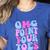 OMG Point Your Toes Dancing Teacher Tap Dancer Dance For Men Women Kids Women's Heather T-Shirt Heather True Royal