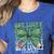 One Lucky Teacher Coquette Bow St Patricks Day Teacher Women's Heather T-Shirt Heather True Royal