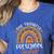 One Thankful Preschool Teacher Thanksgiving Rainbow Women's Heather T-Shirt Heather True Royal