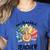 One Thankful Teacher Turkey Pencil Thanksgiving Teachers Women's Heather T-Shirt Heather True Royal One Thankful Teacher Turkey Pencil Thanksgiving Teachers Women's Heather T-Shirt Heather True Royal
