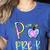 P Is For Pre-K Preschool Teacher Tie Dye Back To School Women's Heather T-Shirt Heather True Royal P Is For Pre-K Preschool Teacher Tie Dye Back To School Women's Heather T-Shirt Heather True Royal