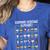 Hispanic Flags Alphabet Hearts Latin Heritage For Teacher Women's Heather T-Shirt Heather True Royal