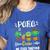 PARA Crew School Cactus Team PARA Teacher Squad For Men Women Kids Women's Heather T-Shirt Heather True Royal PARA Crew School Cactus Team PARA Teacher Squad For Men Women Kids Women's Heather T-Shirt Heather True Royal
