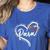 Para Heart Paraprofessional Teacher Paraeducator Women's Heather T-Shirt Heather True Royal Para Heart Paraprofessional Teacher Paraeducator Women's Heather T-Shirt Heather True Royal