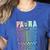 Para Tour Paraprofessional Squad Rock Teacher Back To School Women's Heather T-Shirt Heather True Royal