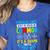 Parallel Lines Math Pun – Teacher Humor Women's Heather T-Shirt Heather True Royal