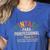 Paraprofessional Vintage Para Teacher 60s 70s 80s Women's Heather T-Shirt Heather True Royal Paraprofessional Vintage Para Teacher 60s 70s 80s Women's Heather T-Shirt Heather True Royal