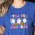 Pas De Boo-Ree Teachers Halloween Costume Ballet Dancers Women's Heather T-Shirt Heather True Royal Pas De Boo-Ree Teachers Halloween Costume Ballet Dancers Women's Heather T-Shirt Heather True Royal