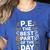 PE School Gym Teacher PE The Bests Part Of The Day Women's Heather T-Shirt Heather True Royal PE School Gym Teacher PE The Bests Part Of The Day Women's Heather T-Shirt Heather True Royal