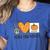 Peace Love Visuals Sped Teacher Pumpkin Skeleton Halloween Women's Heather T-Shirt Heather True Royal Peace Love Visuals Sped Teacher Pumpkin Skeleton Halloween Women's Heather T-Shirt Heather True Royal