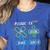 PEMDAS Please Excuse My Dear Aunt Sally Math Teacher Women's Heather T-Shirt Heather True Royal