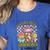 Phonemes Graphemes Caffeine Back To School Reading Teacher Women's Heather T-Shirt Heather True Royal