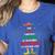 Physics Teacher Christmas Elf Christmas Cheer Women's Heather T-Shirt Heather True Royal Physics Teacher Christmas Elf Christmas Cheer Women's Heather T-Shirt Heather True Royal
