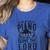 Piano Teacher Pianist Women's Heather T-Shirt Heather True Royal
