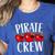Pirate Crew Pirate Teacher Team Squad Talk Like A Pirate Day For Men Women Kids Women's Heather T-Shirt Heather True Royal Pirate Crew Pirate Teacher Team Squad Talk Like A Pirate Day For Men Women Kids Women's Heather T-Shirt Heather True Royal