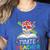Pirate Teacher Halloween Skull Adult Women's Heather T-Shirt Heather True Royal Pirate Teacher Halloween Skull Adult Women's Heather T-Shirt Heather True Royal