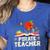 Pirate Teacher Men Women Kids Women's Heather T-Shirt Heather True Royal