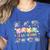 Play Is Learning Teacher Student First Day Back To School Women's Heather T-Shirt Heather True Royal Play Is Learning Teacher Student First Day Back To School Women's Heather T-Shirt Heather True Royal