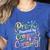 Pre-K Crayons & Curiosity Preschool Teachers Life Tie Dye Women's Heather T-Shirt Heather True Royal Pre-K Crayons & Curiosity Preschool Teachers Life Tie Dye Women's Heather T-Shirt Heather True Royal