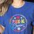 Pre-K Crew 1st Day Of School Preschool Teacher Women's Heather T-Shirt Heather True Royal Pre-K Crew 1st Day Of School Preschool Teacher Women's Heather T-Shirt Heather True Royal