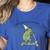 Pre K Grade Teacher Frog Back To School Preschool Women's Heather T-Shirt Heather True Royal